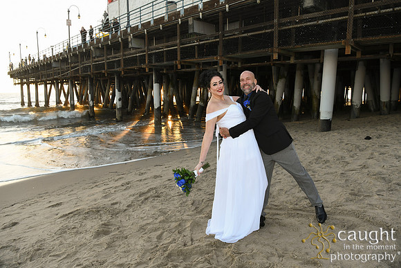 228 Martinelli Wedding at Santa Monica Pier