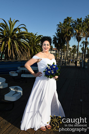 003 Martinelli Wedding at Santa Monica Pier