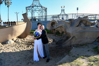 042 Martinelli Wedding at Santa Monica Pier
