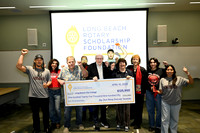 City College Tour and Check Presentation 2025