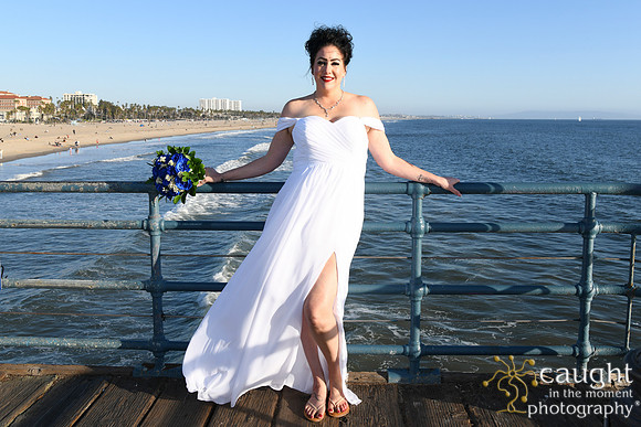 075 Martinelli Wedding at Santa Monica Pier