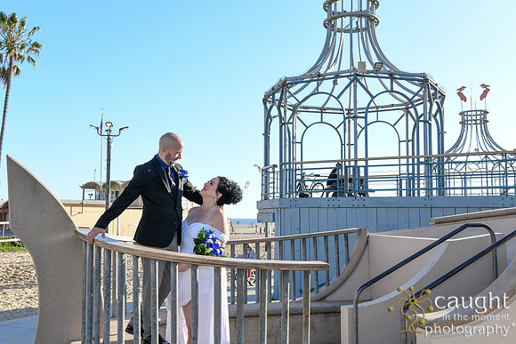043 Martinelli Wedding at Santa Monica Pier