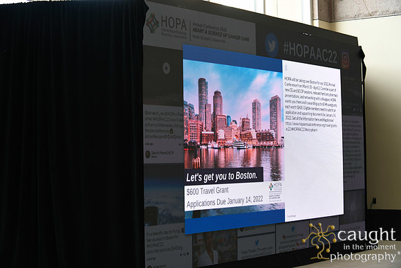 028 HOPA 2022 Conference in Boston - Registration, Signage & Networking