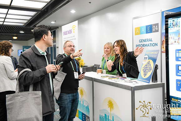 056 AAE 2024 in Los Angeles - Registration & Signage