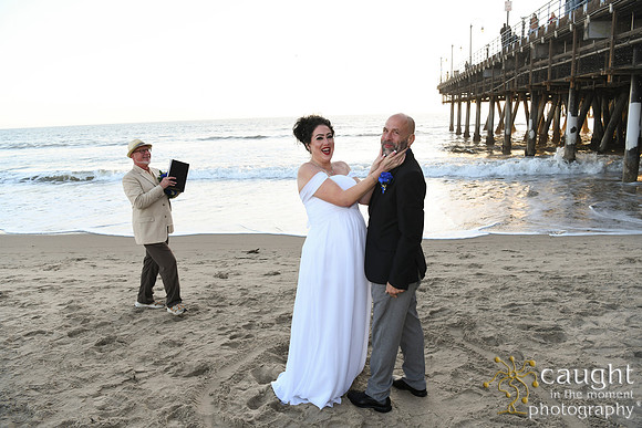 221 Martinelli Wedding at Santa Monica Pier
