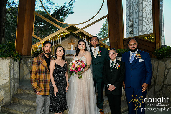 470 Castellon Wedding at Wayfarers Chapel and Long Beach Museum of Art
