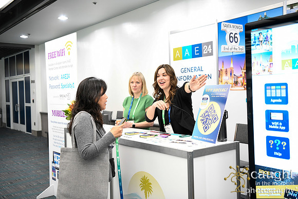 055 AAE 2024 in Los Angeles - Registration & Signage