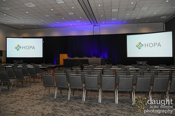 857 HOPA 2025 Conference in Portland - Symposium Room Setup