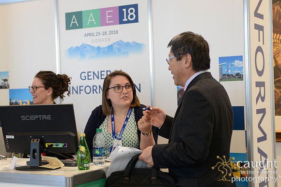 038 AAE 2018 in Denver-Registration & Signage