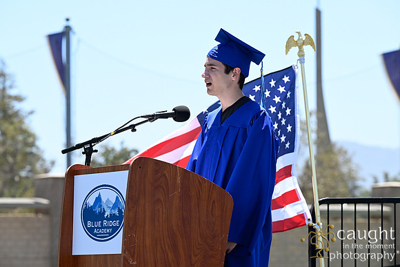 743 Blue Ridge Academy 2022 Graduation Stage Photos at California Lutheran University
