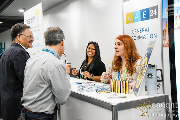 058 AAE 2024 in Los Angeles - Registration & Signage
